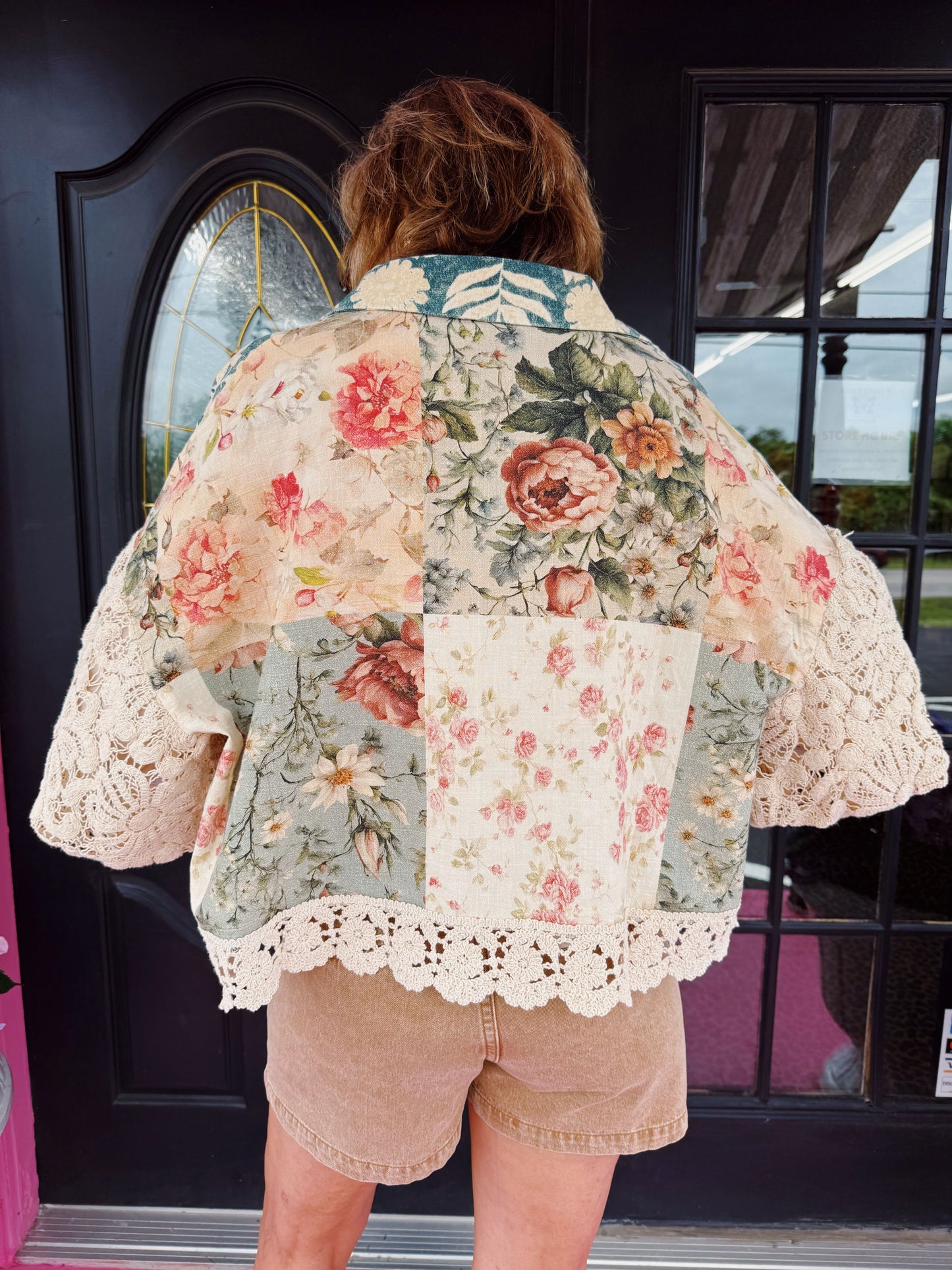 Botanical Lace Top