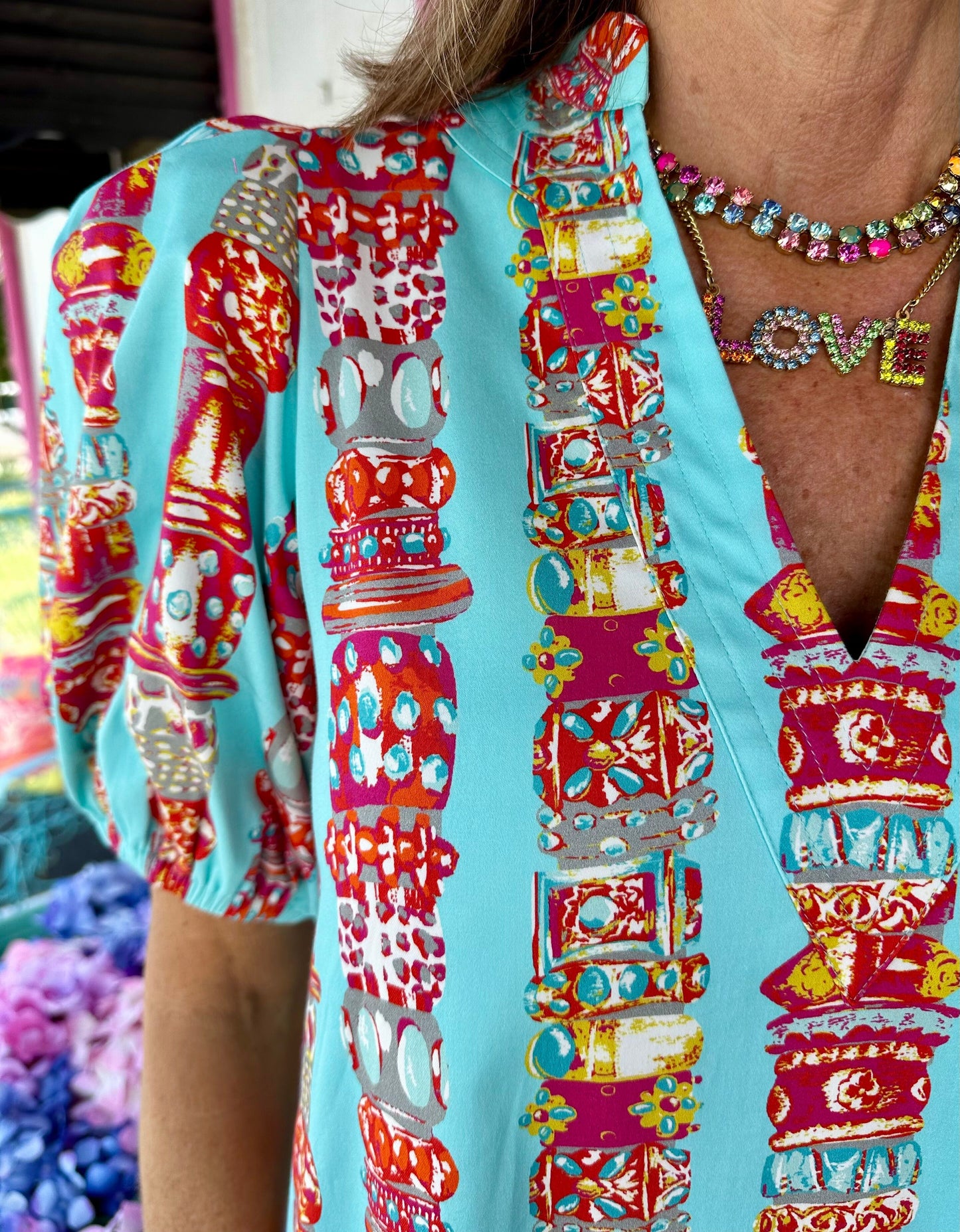 Hampton Dress Iconic Iris