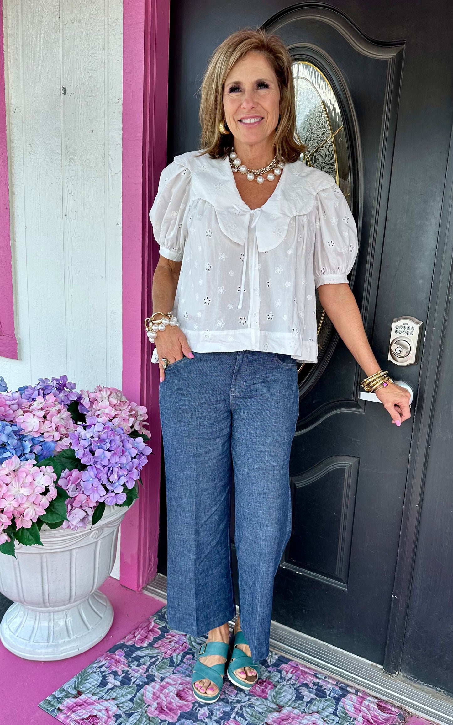 Anabelle Stargazer Wide Leg Pant