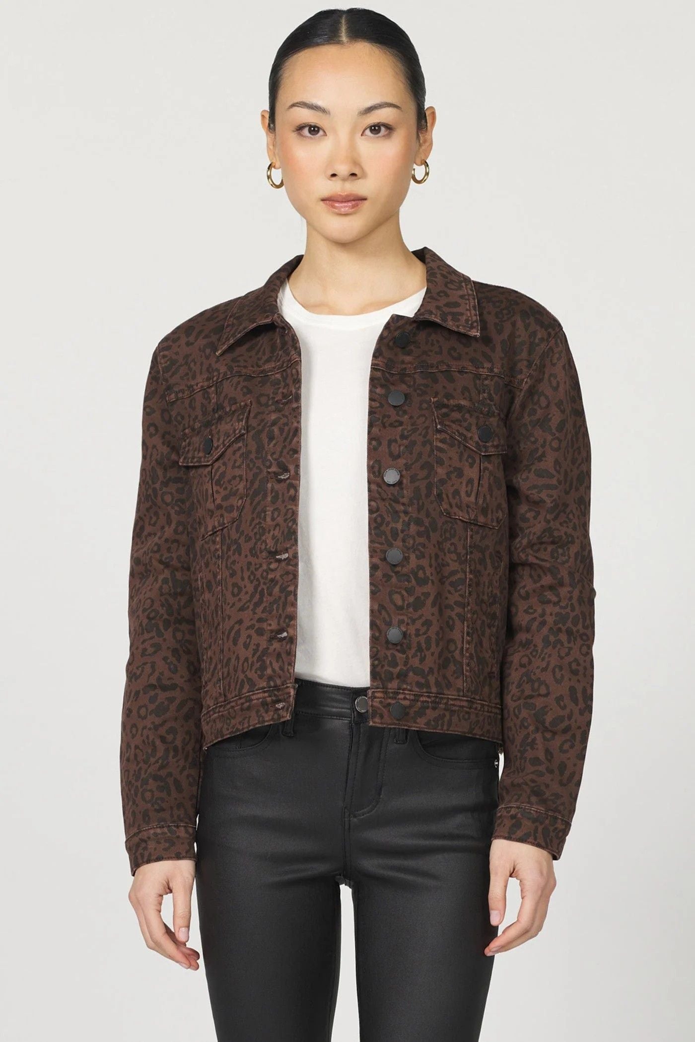 Brown Leopard Ainsley Jacket