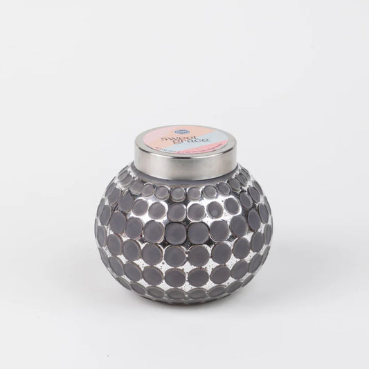 Bubbled Glass Candle #004