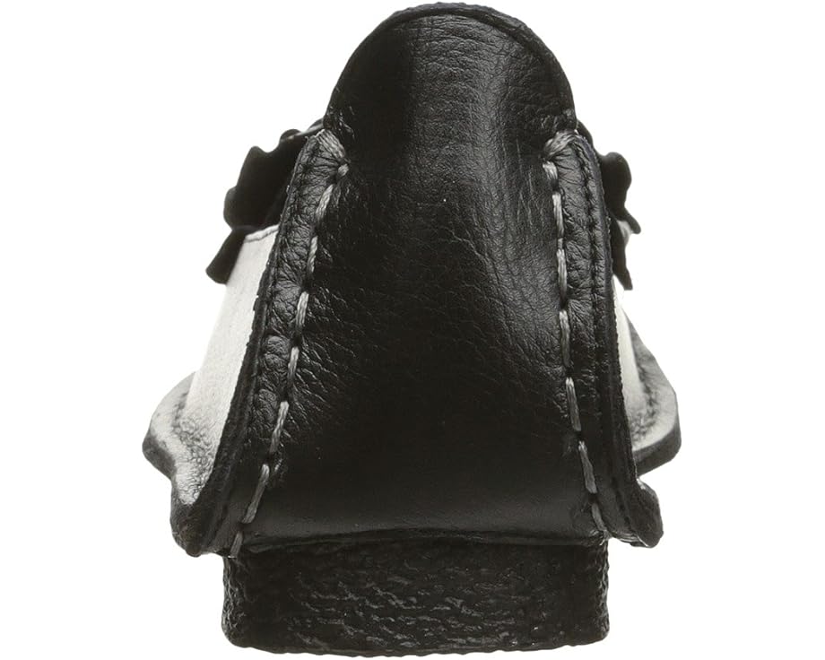 Dezi Black Leather Slip On