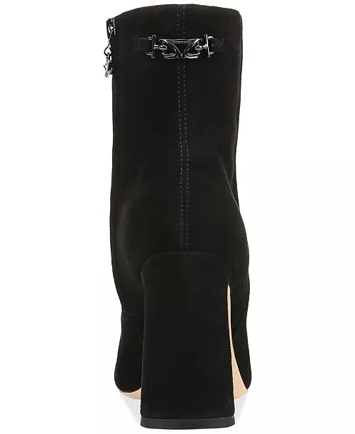 Easton Black Heeled Bootie