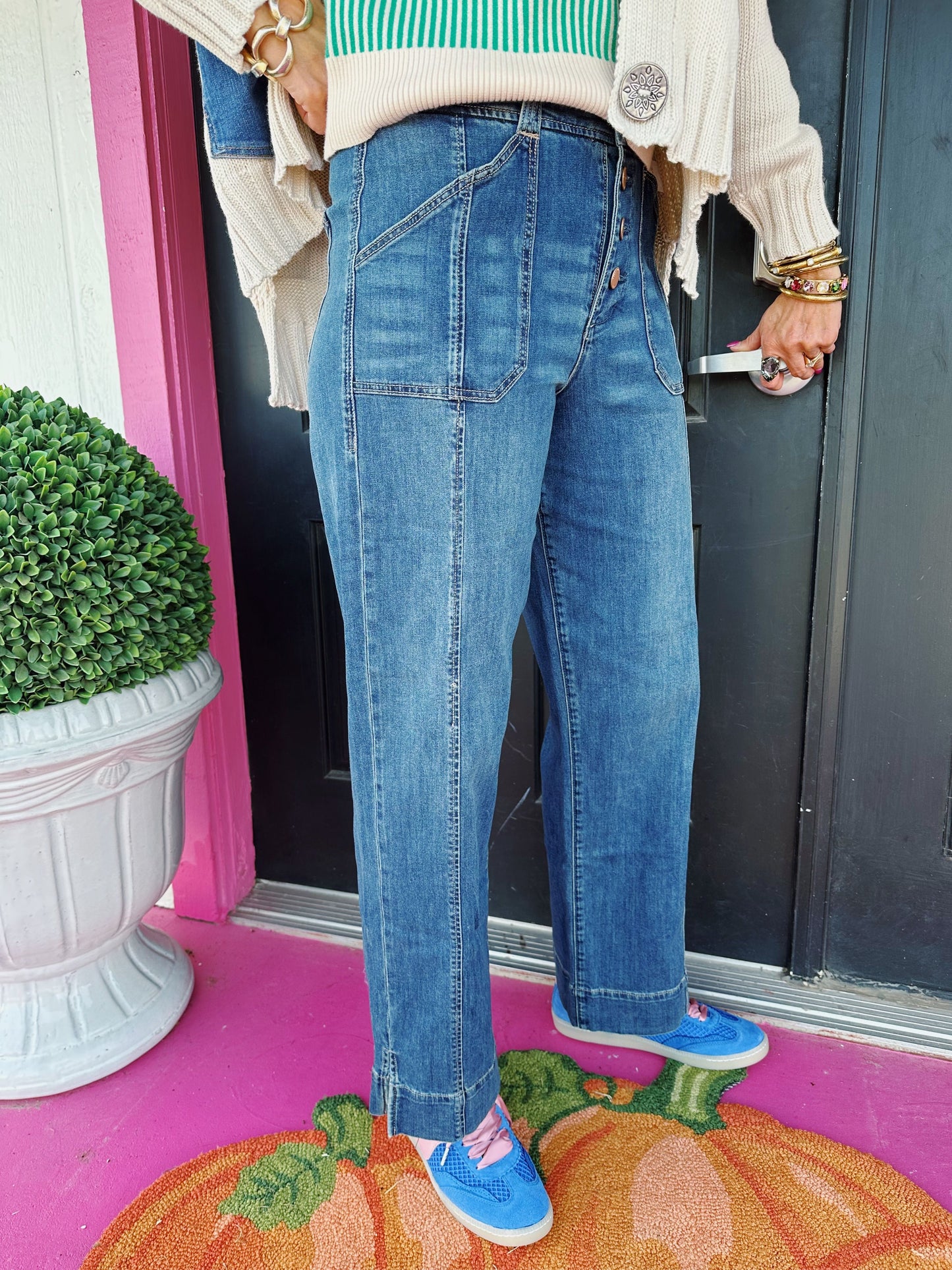 Holly Kentfield Button Up Jean