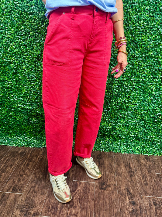 Scarlet HR Ankle Cuffed Barrel