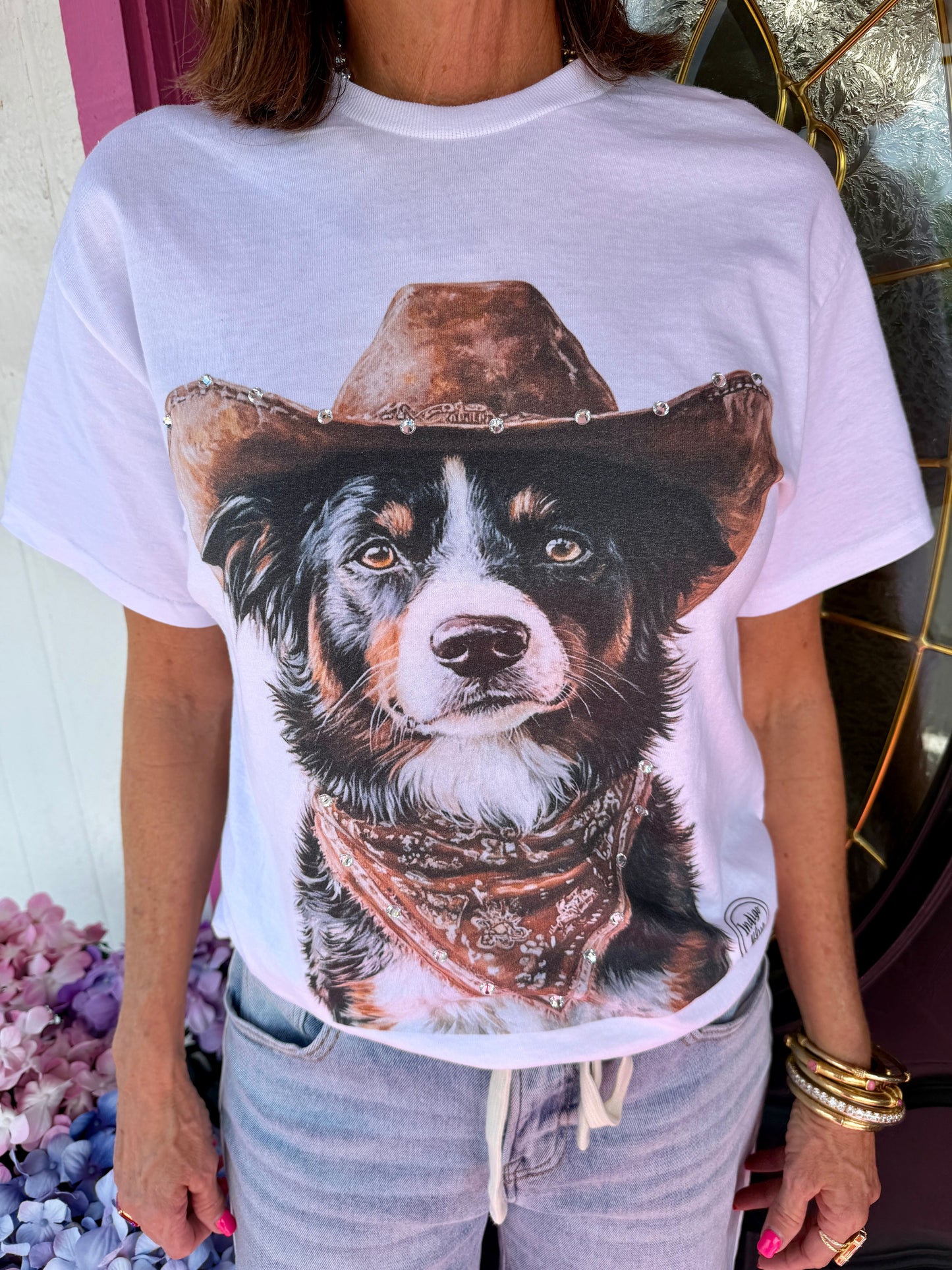 Cowboy Dog w/Bling