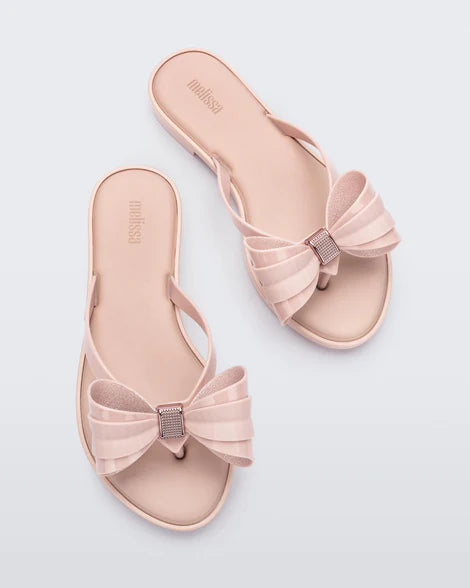 Melissa Pink Bow Flip Flop