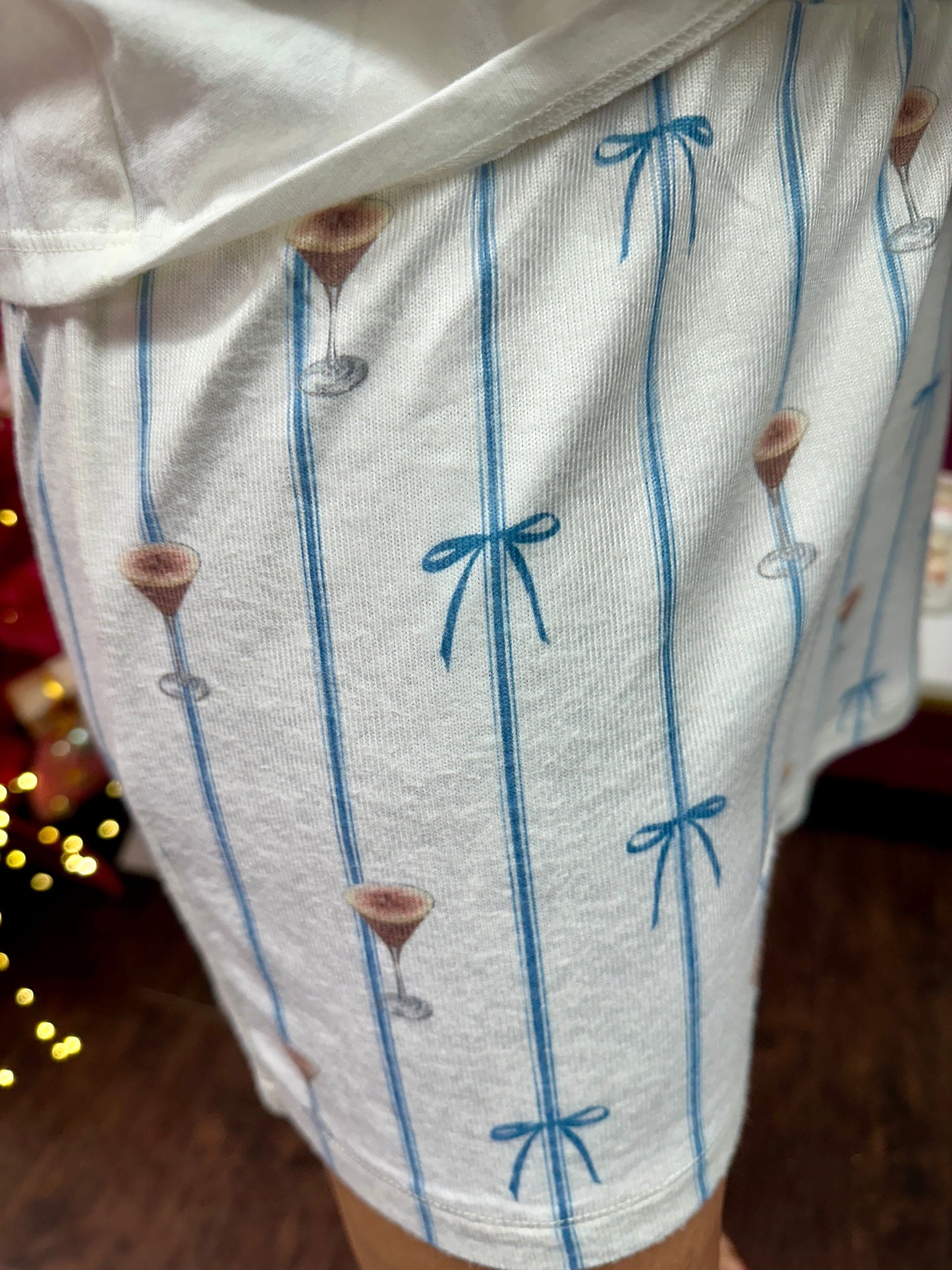 Martini Shorty Tee Short Set