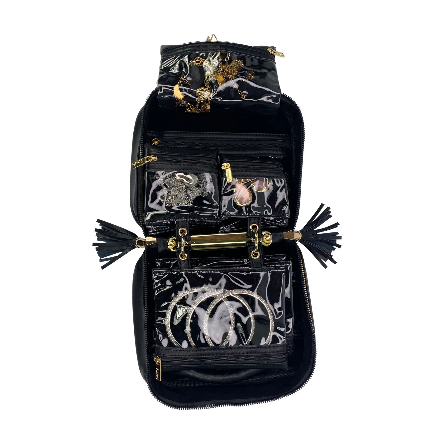 Trinity Quilted Jewelry Case