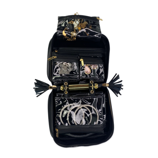 Trinity Quilted Jewelry Case
