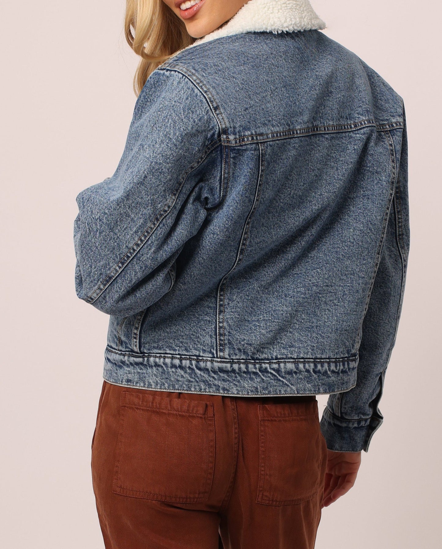 Owen Springs Denim Sherpa Jacket