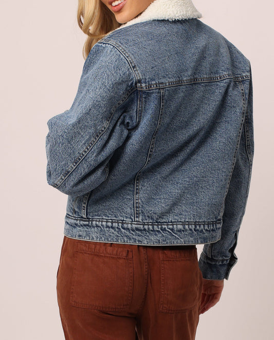 Owen Springs Denim Sherpa Jacket