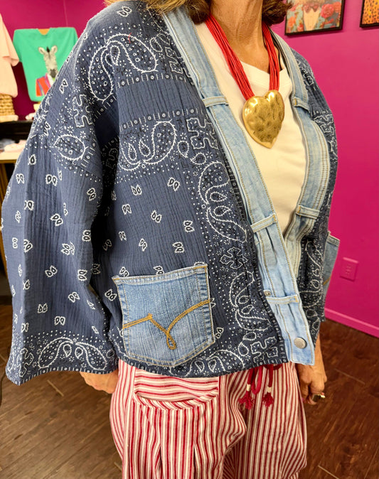 Bandana Short Kimono - OS