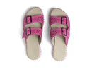 Rose Violet Buckle Sandal