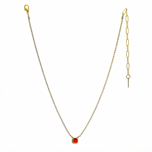 Rhys Square Necklace