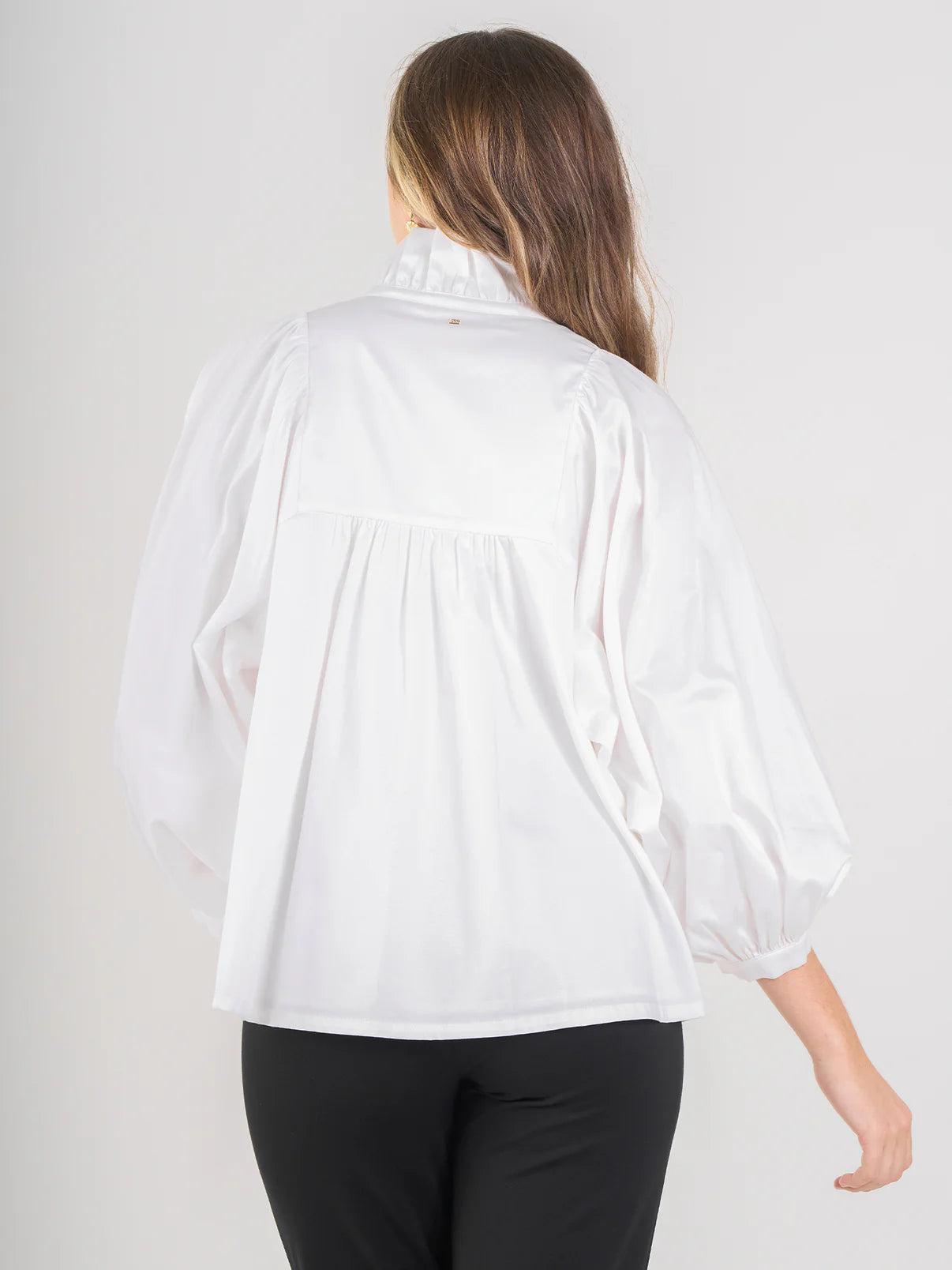 Stella White LS Top