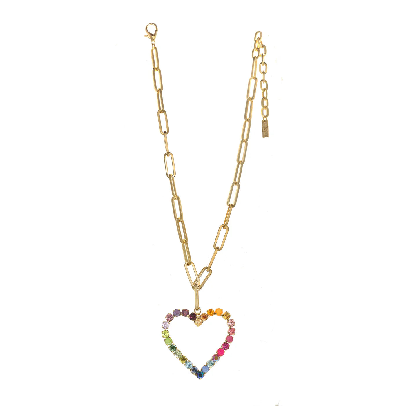 Watermelon Heart Necklace