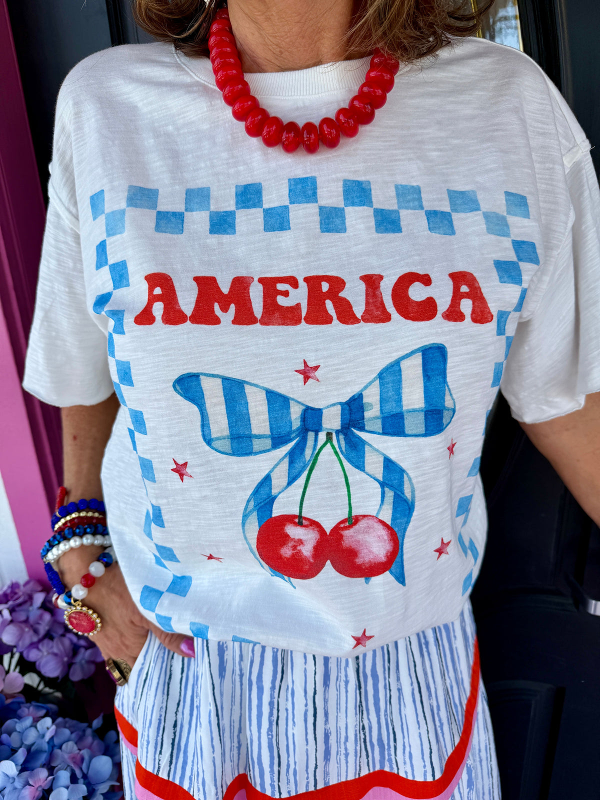 White America Graphic Tee