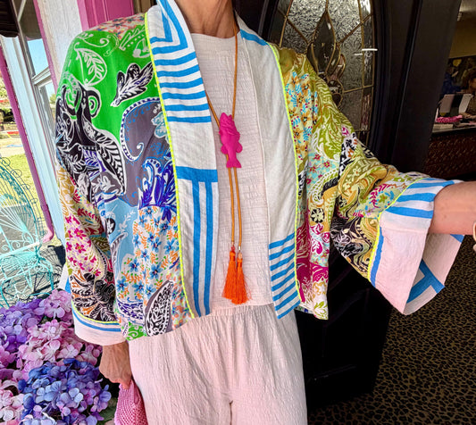 Bree Bohemian Mix Cardigan