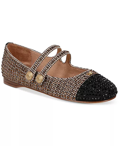 Zoey Black Plaid Ballet Flat