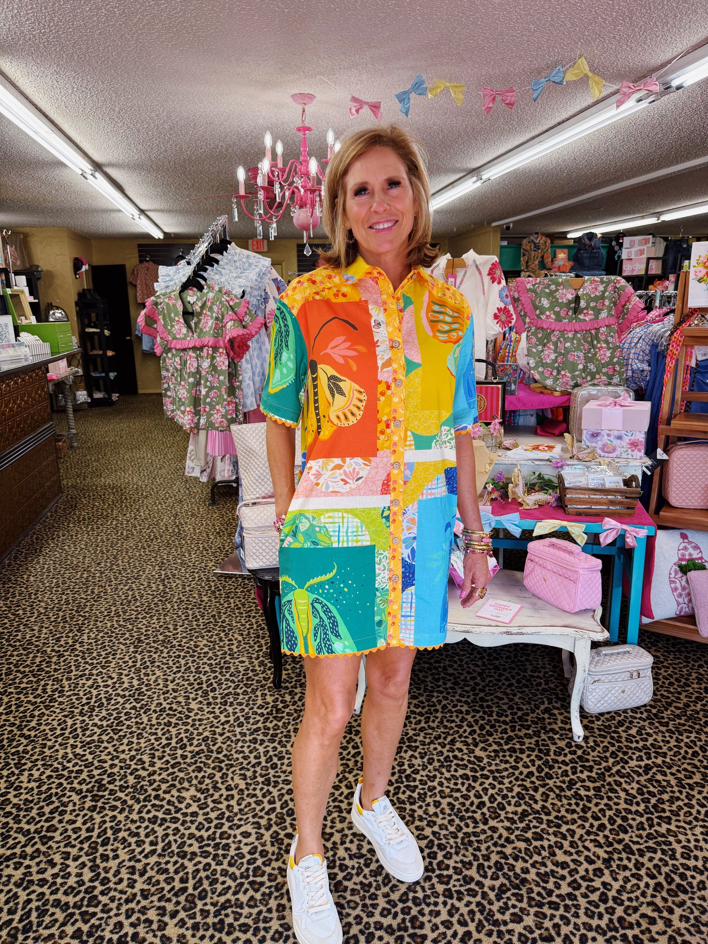 Butterfly Block Party Dress