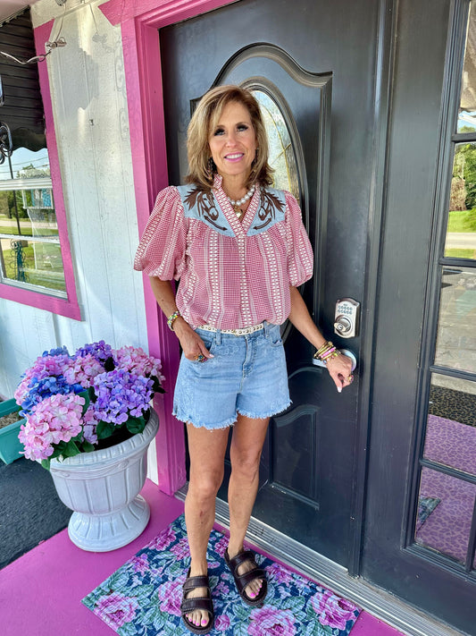 Christine HR Paisley Short