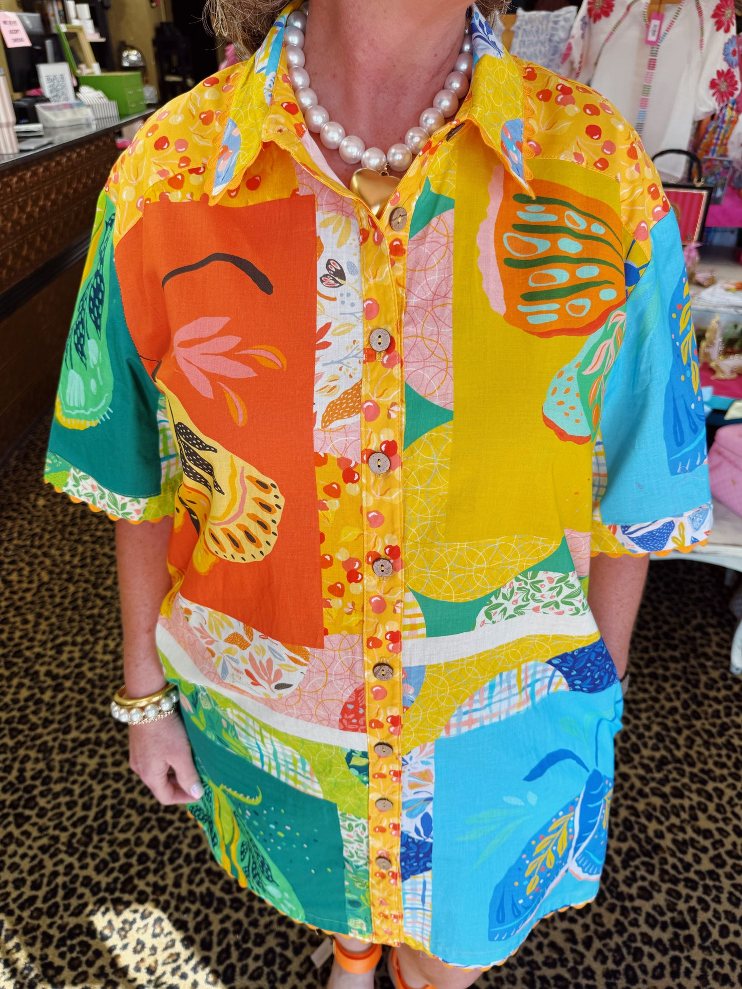 Butterfly Block Party Dress
