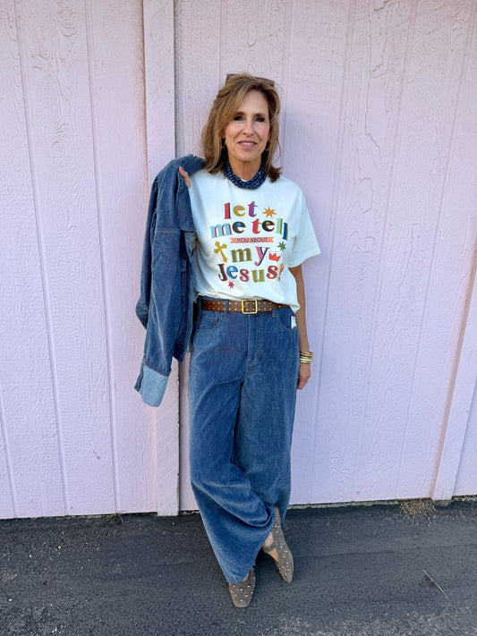 My Jesus Crop T
