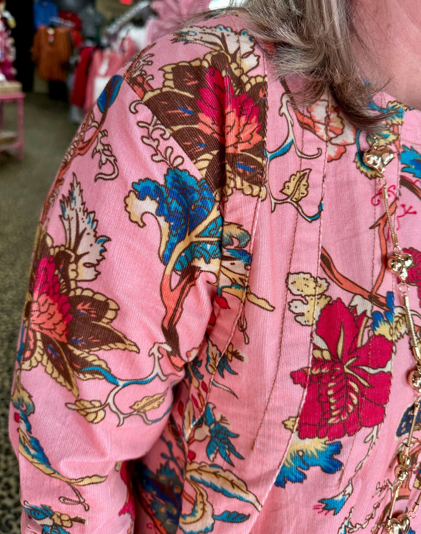 Pink Tuck and Swing Dress