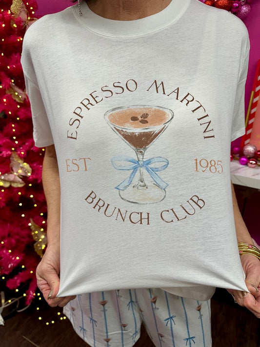 Martini Shorty Tee Short Set