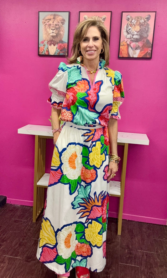 Lollie Cloud Bouquet Top