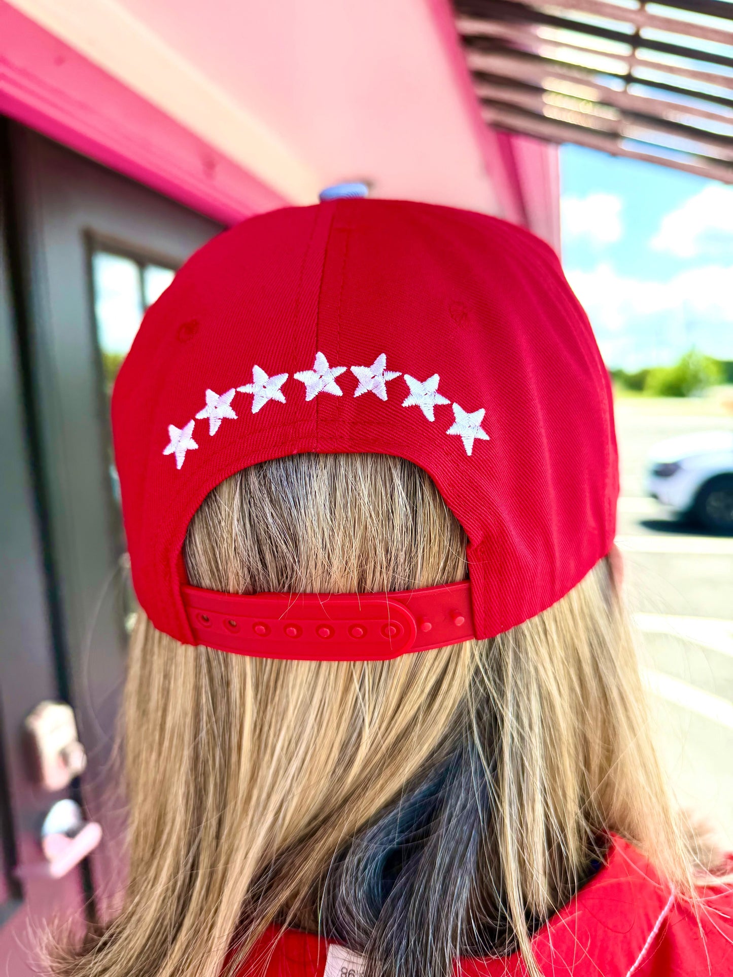 Red Talk To Me Goose Cap