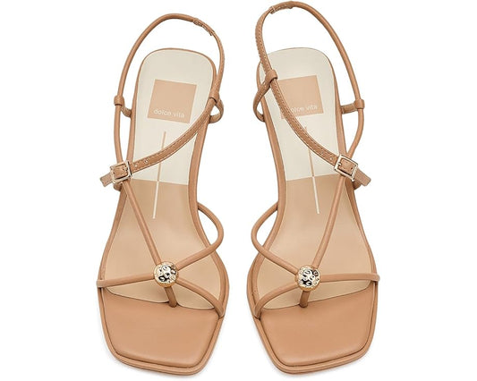 Mylee Light Tan Leather Heel