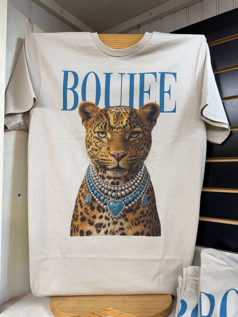 Boujee Leopard Tee