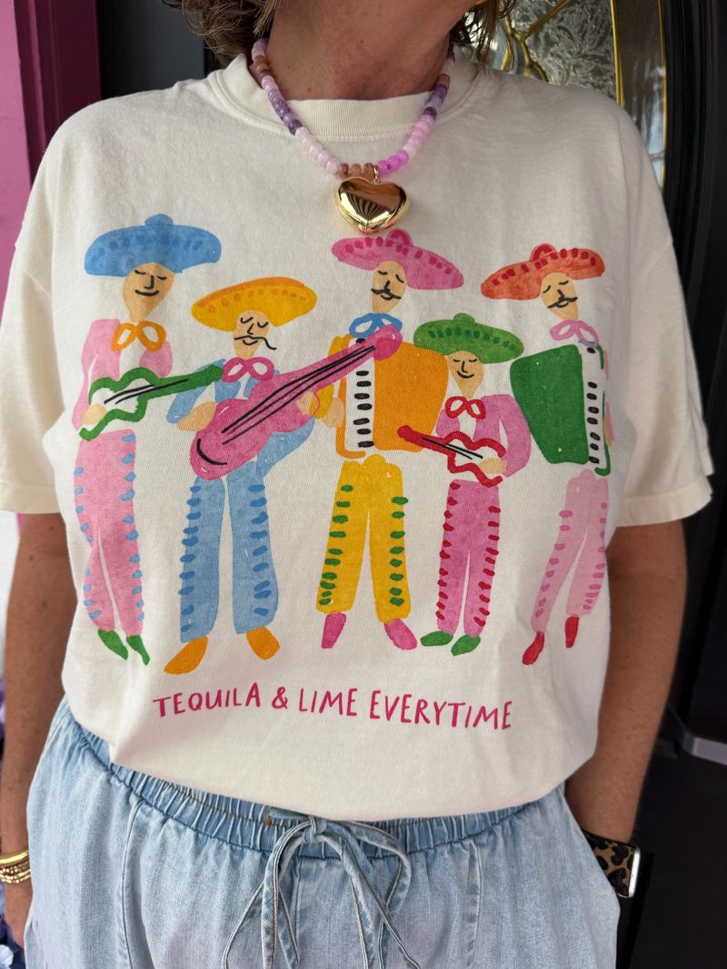 Tequila & Lime Crop Tee