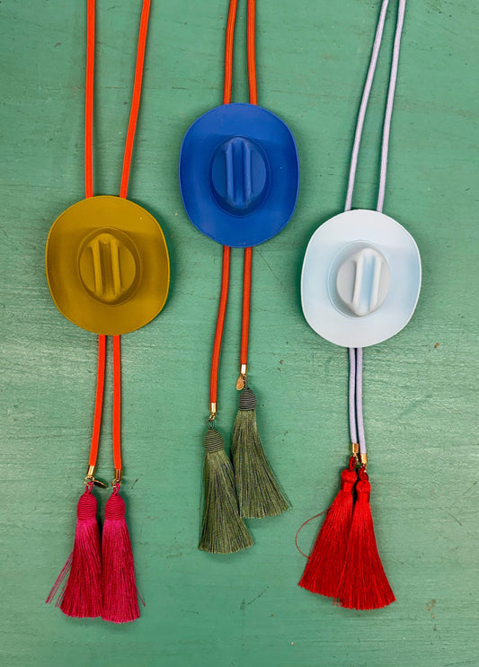 Cowboy Bolo With Tassels