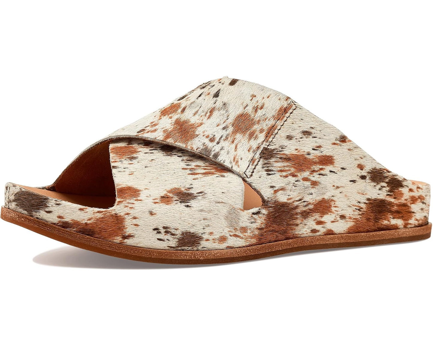 Tutsi Multi Calf Hair Platform Slide