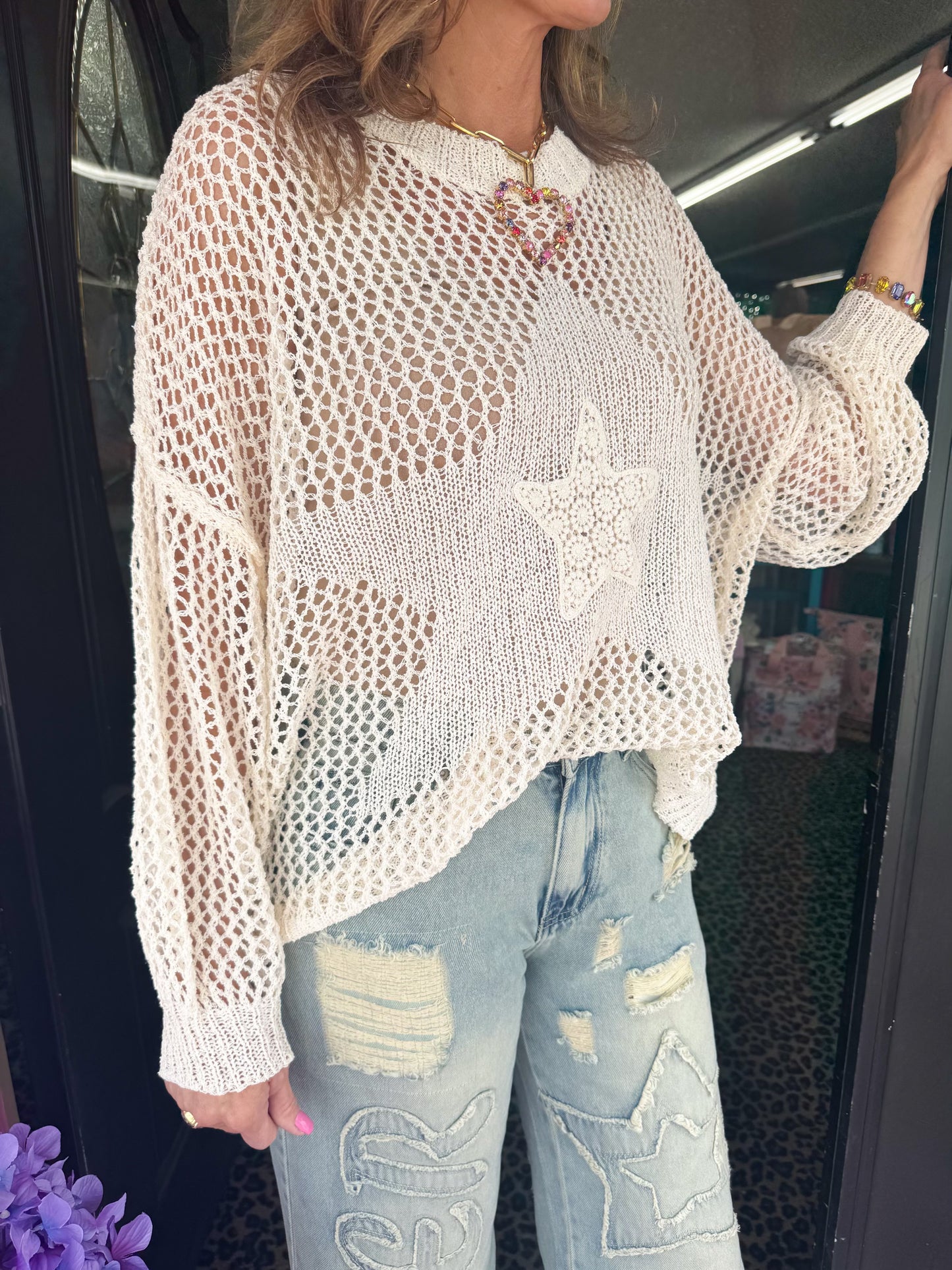 Star Lightweight Sweater