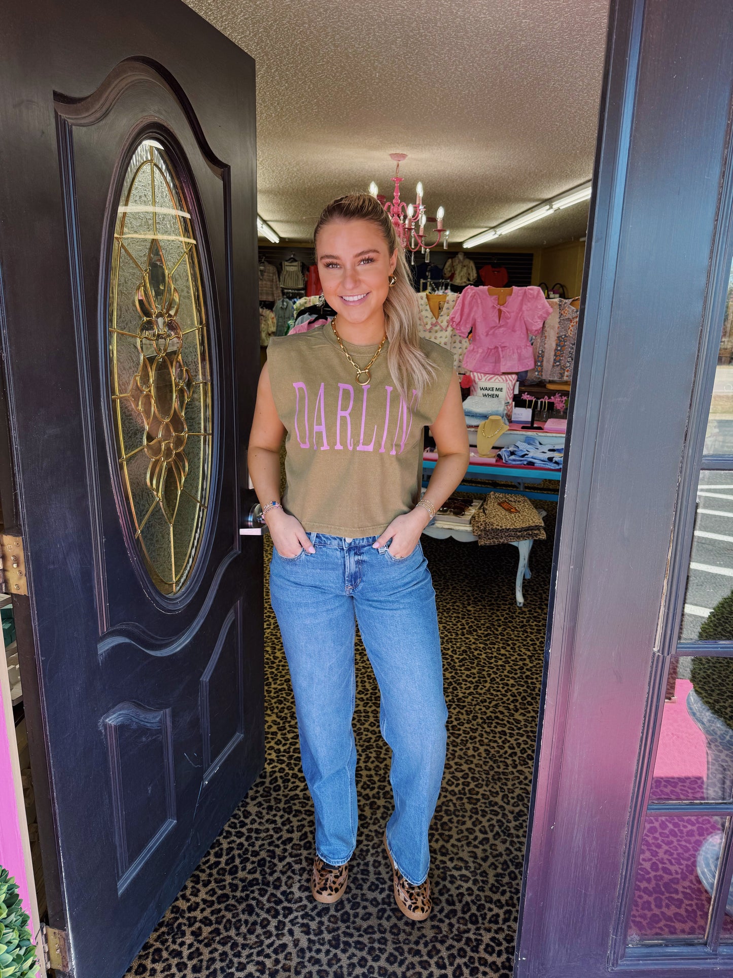 Darlin' Cap Sleeve Tee