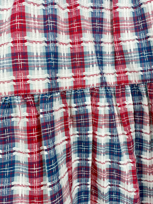 Red Plaid Skort