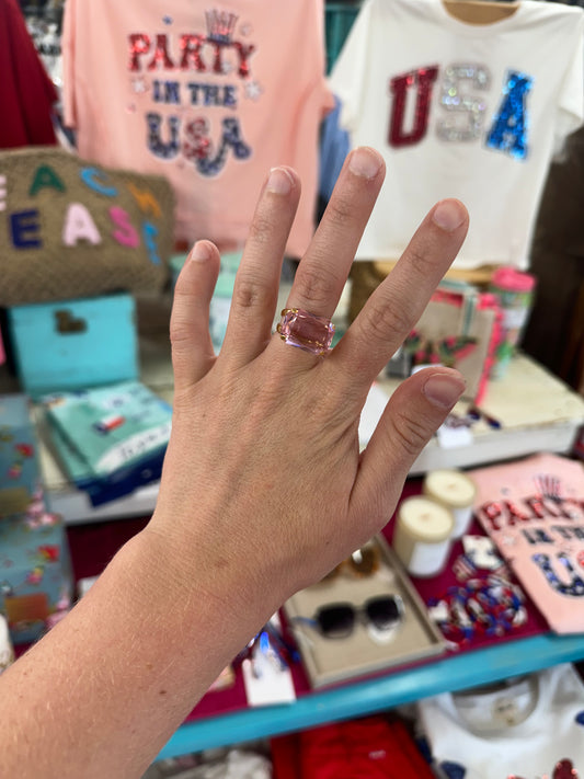Rectangle Shape Ring