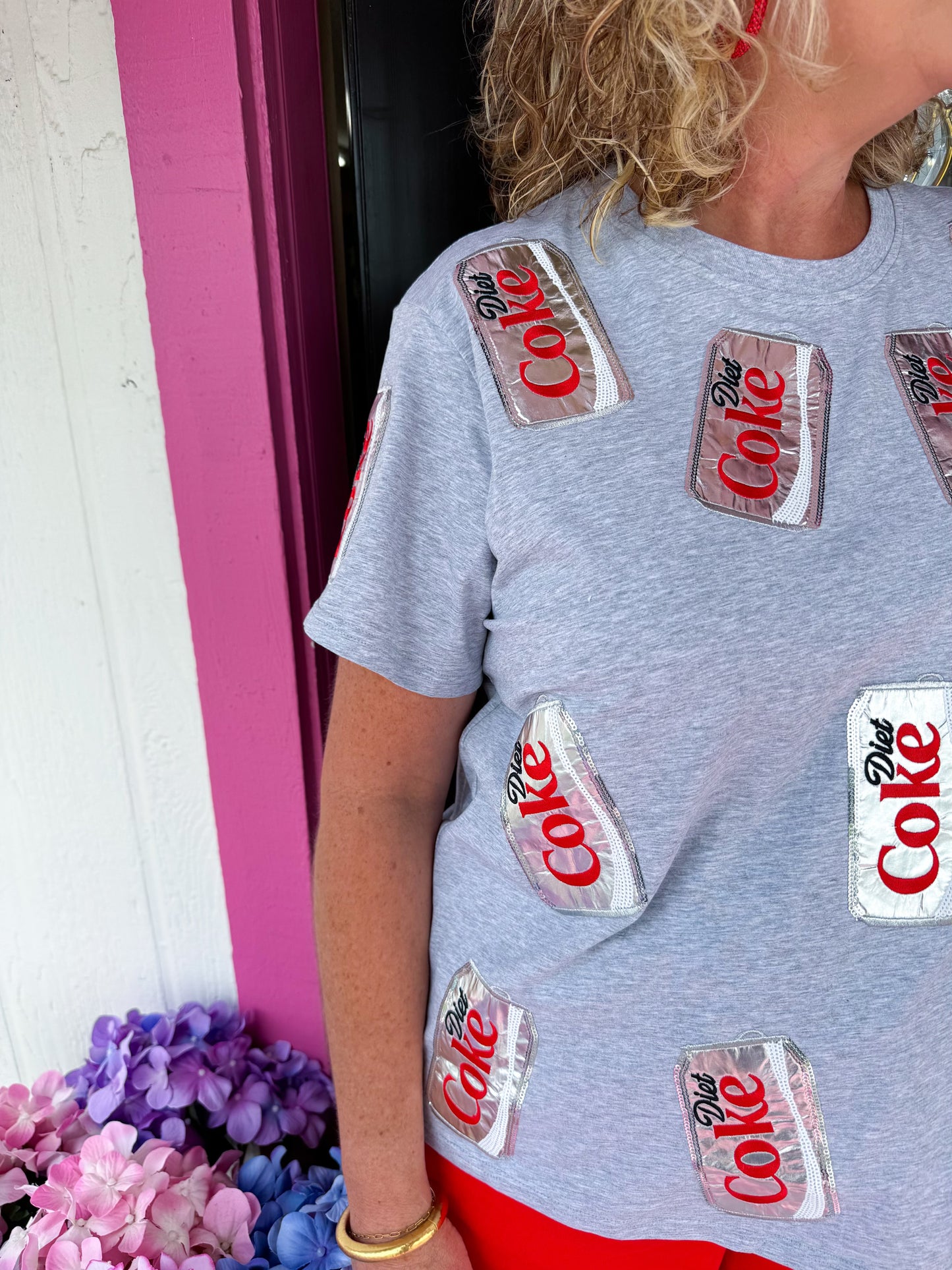 Grey Diet Coke Scattered Tee