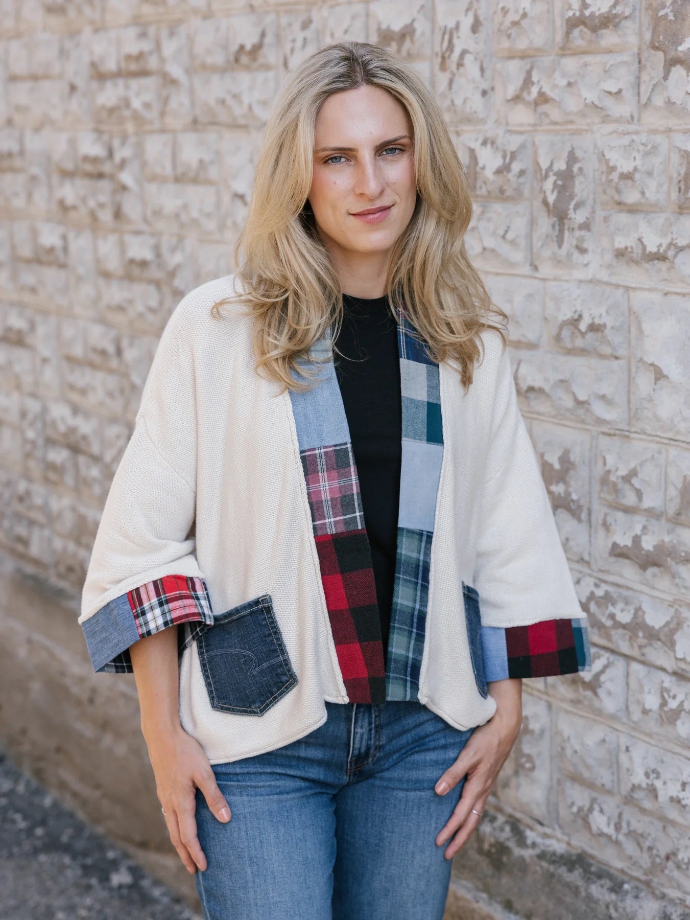 Alpine Love Knit Flannel Cardigan