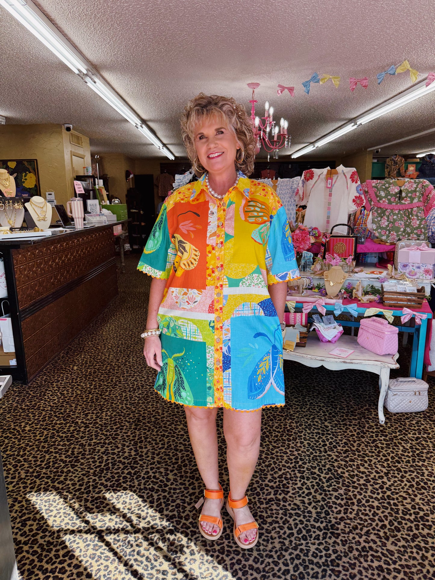 Butterfly Block Party Dress