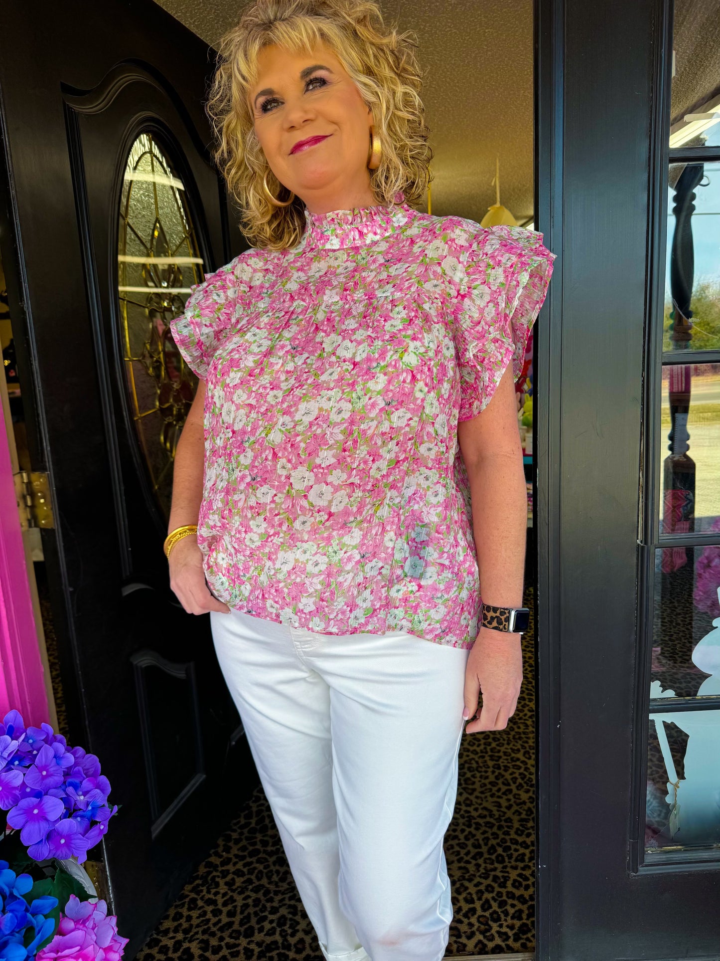 Flutter Flower Top