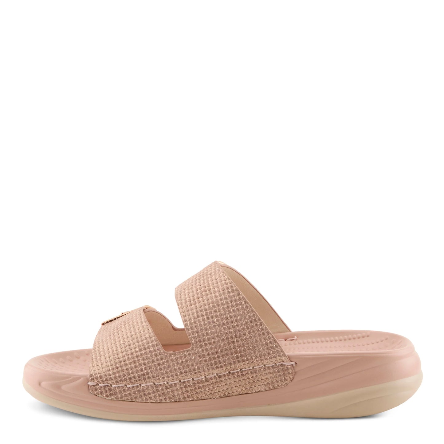 Flexus Pink Metallic Slip On