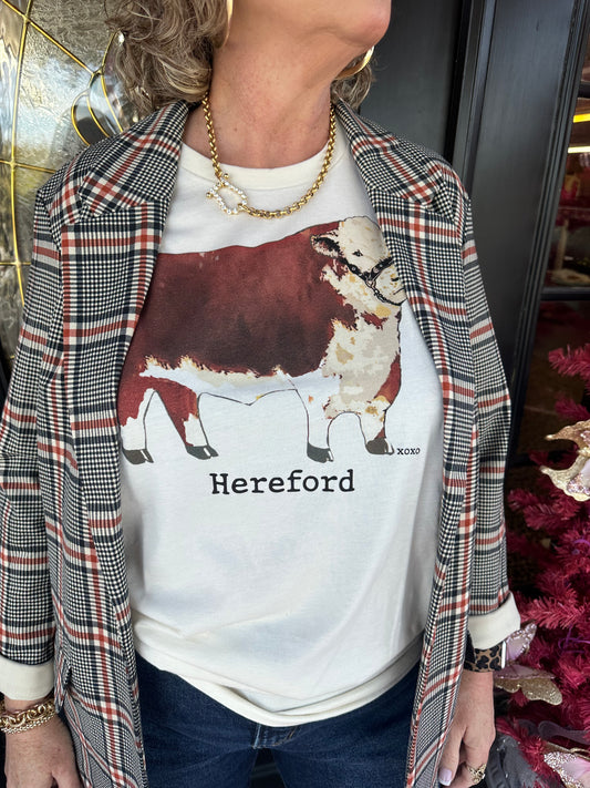 Natural Vintage Hereford Tee