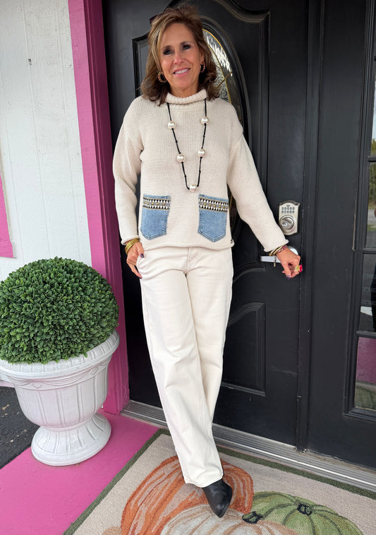 Vinnie Pullover Cream