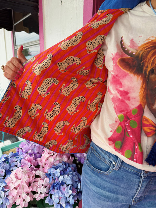 Heart & cross jacket  One size