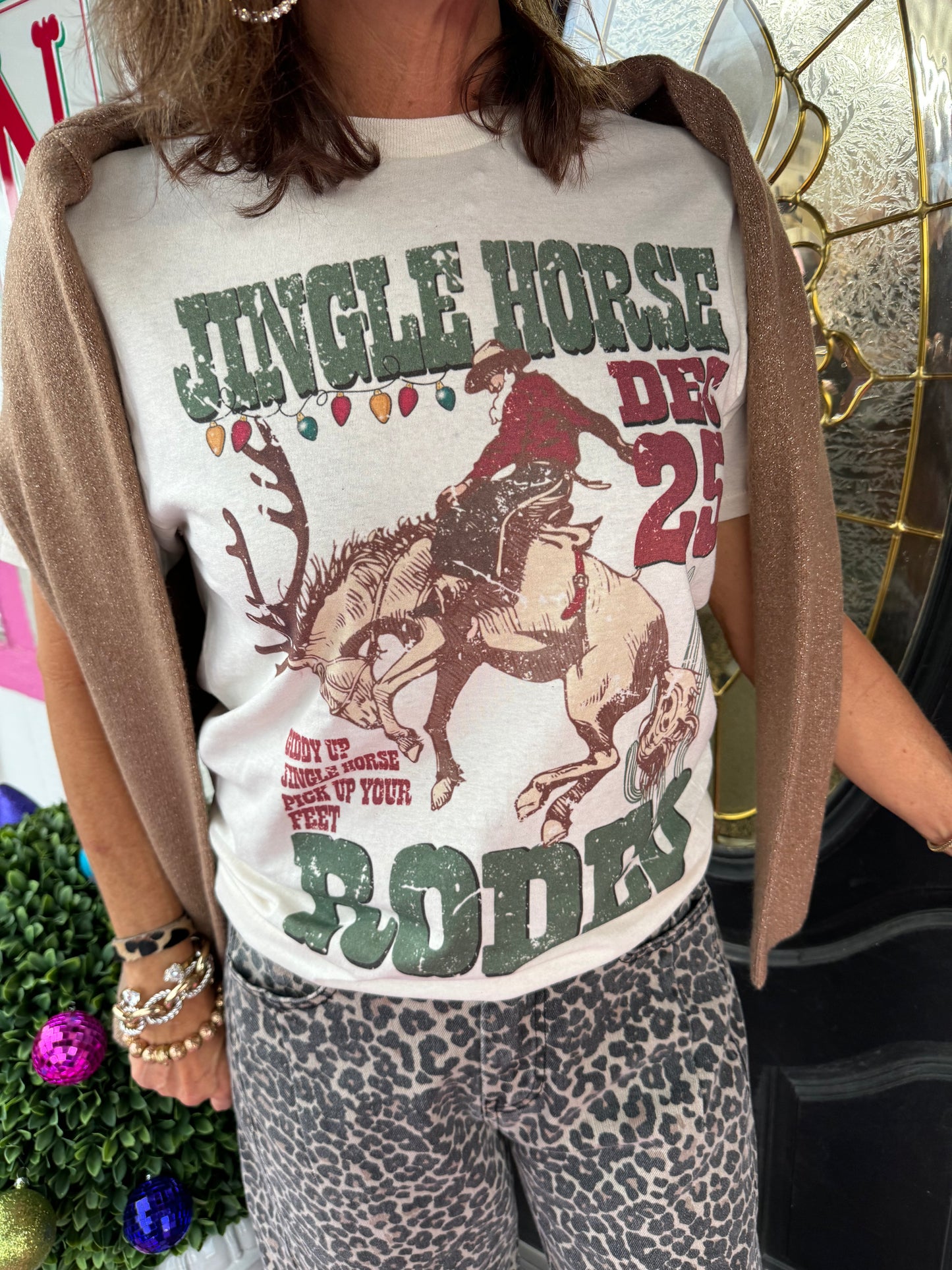 Jingle Horse Rodeo Tee